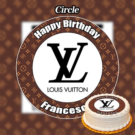 louis vuitton cake toppers